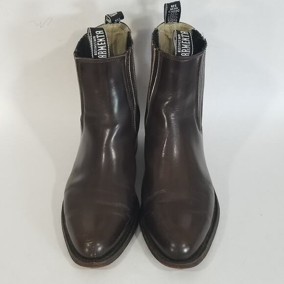 Armenta Ankle Boots Men's 9.5 D Brown Leather Botines Ma Armenta Mexico - Picture 3 of 15